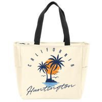 Summer In Huntington Beach Californa Zip Tote Bag