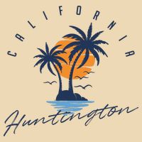 Summer In Huntington Beach Californa Zip Tote Bag