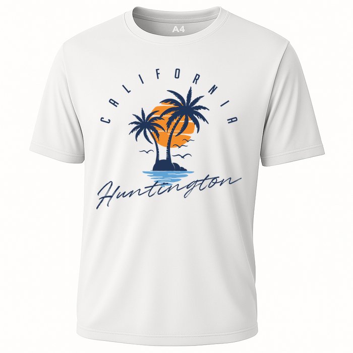 Summer In Huntington Beach Californa Cooling Performance Crew T-Shirt
