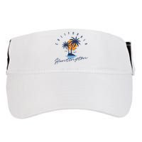 Summer In Huntington Beach Californa Adult Drive Performance Visor