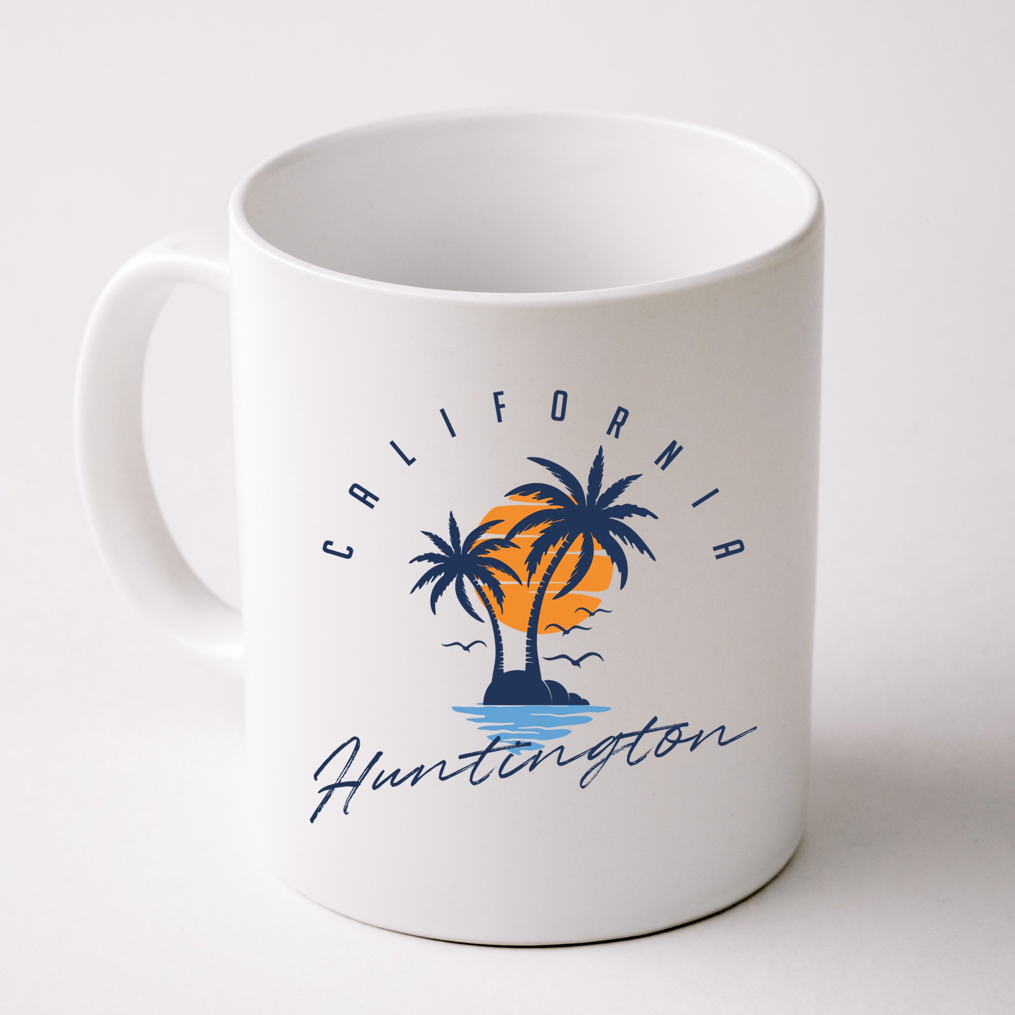 Summer In Huntington Beach Californa Mug
