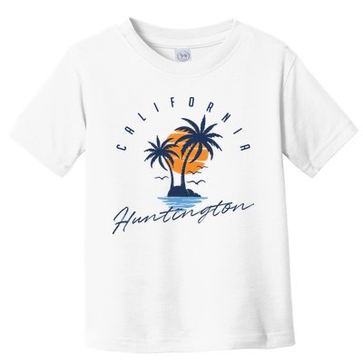 Summer In Huntington Beach Californa Toddler T-Shirt