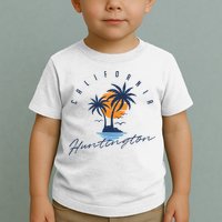 Summer In Huntington Beach Californa Toddler T-Shirt