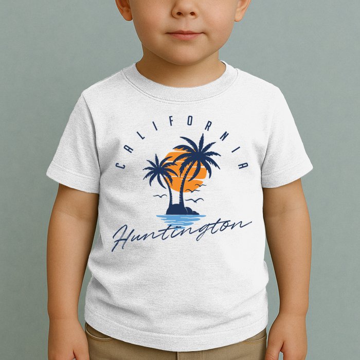 Summer In Huntington Beach Californa Toddler T-Shirt