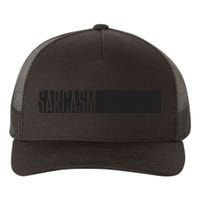 Sarcasm It's How I Hug Funny Yupoong Adult 5-Panel Trucker Hat