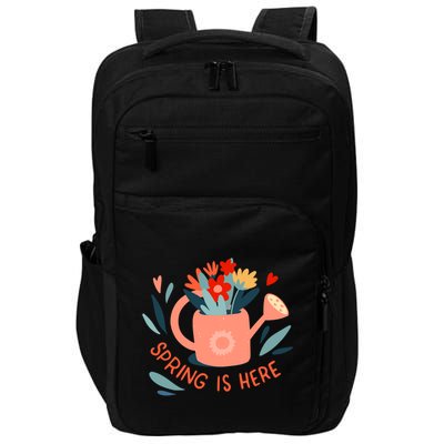 Spring Is Here Gardening Floral Impact Tech Backpack