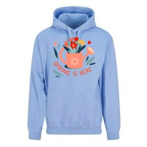 Spring Is Here Gardening Floral Unisex Surf Hoodie