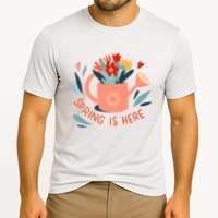Spring Is Here Gardening Floral Cooling Performance Crew T-Shirt
