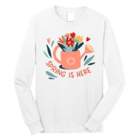 Spring Is Here Gardening Floral Long Sleeve Shirt