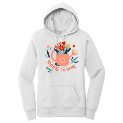 Spring Is Here Gardening Floral Women's Pullover Hoodie