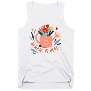 Spring Is Here Gardening Floral Tank Top