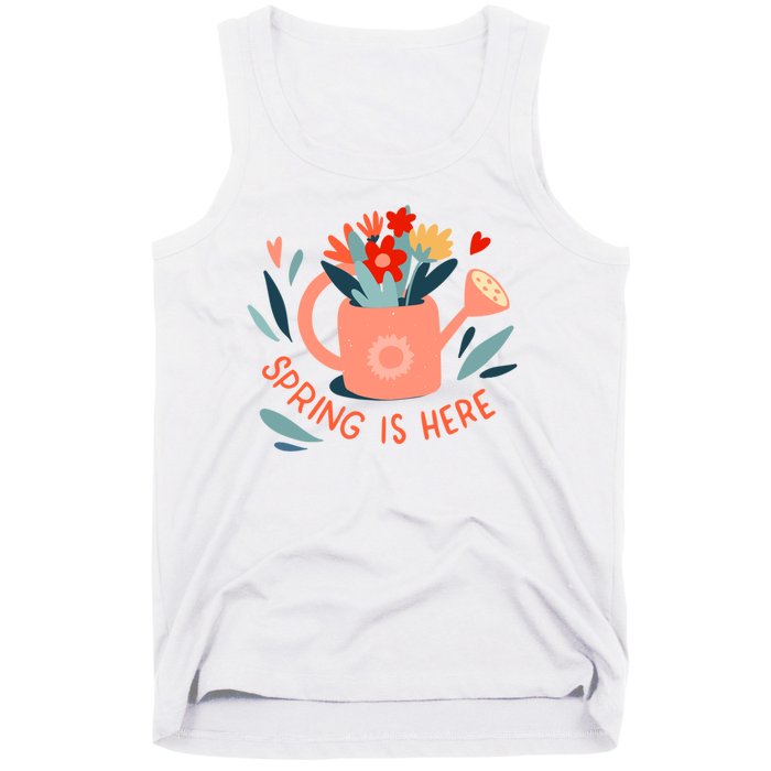 Spring Is Here Gardening Floral Tank Top