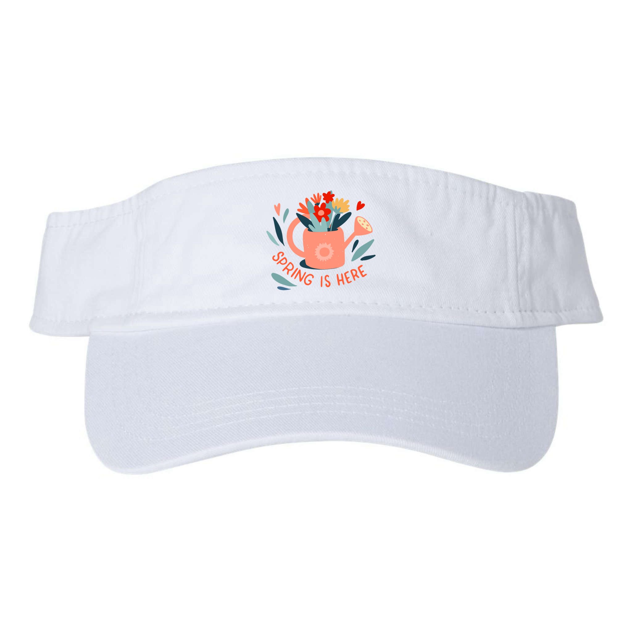 Spring Is Here Gardening Floral Visor