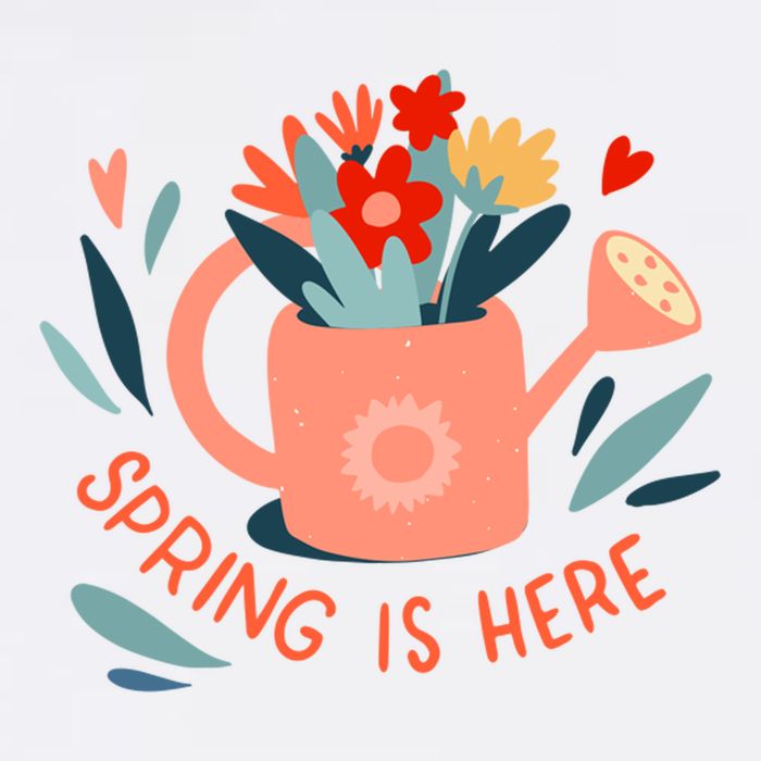 Spring Is Here Gardening Floral Visor