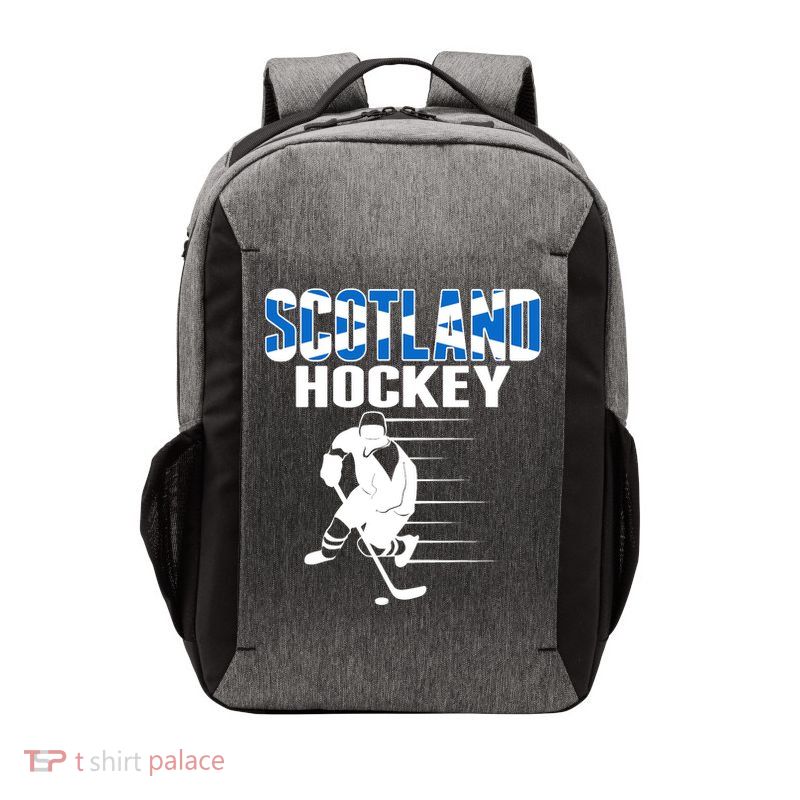 Scotland Ice Hockey Lovers Jersey Scottish Hockey Team Fans Premium Vector Backpack
