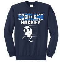 Scotland Ice Hockey Lovers Jersey Scottish Hockey Team Fans Premium Sweatshirt