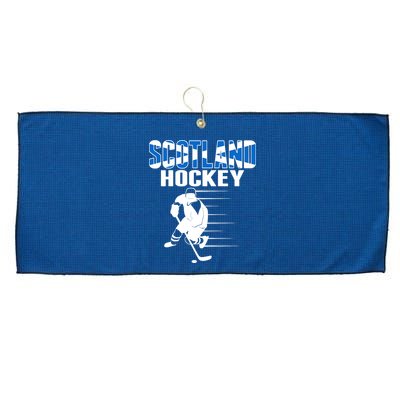 Scotland Ice Hockey Lovers Jersey Scottish Hockey Team Fans Premium Large Microfiber Waffle Golf Towel