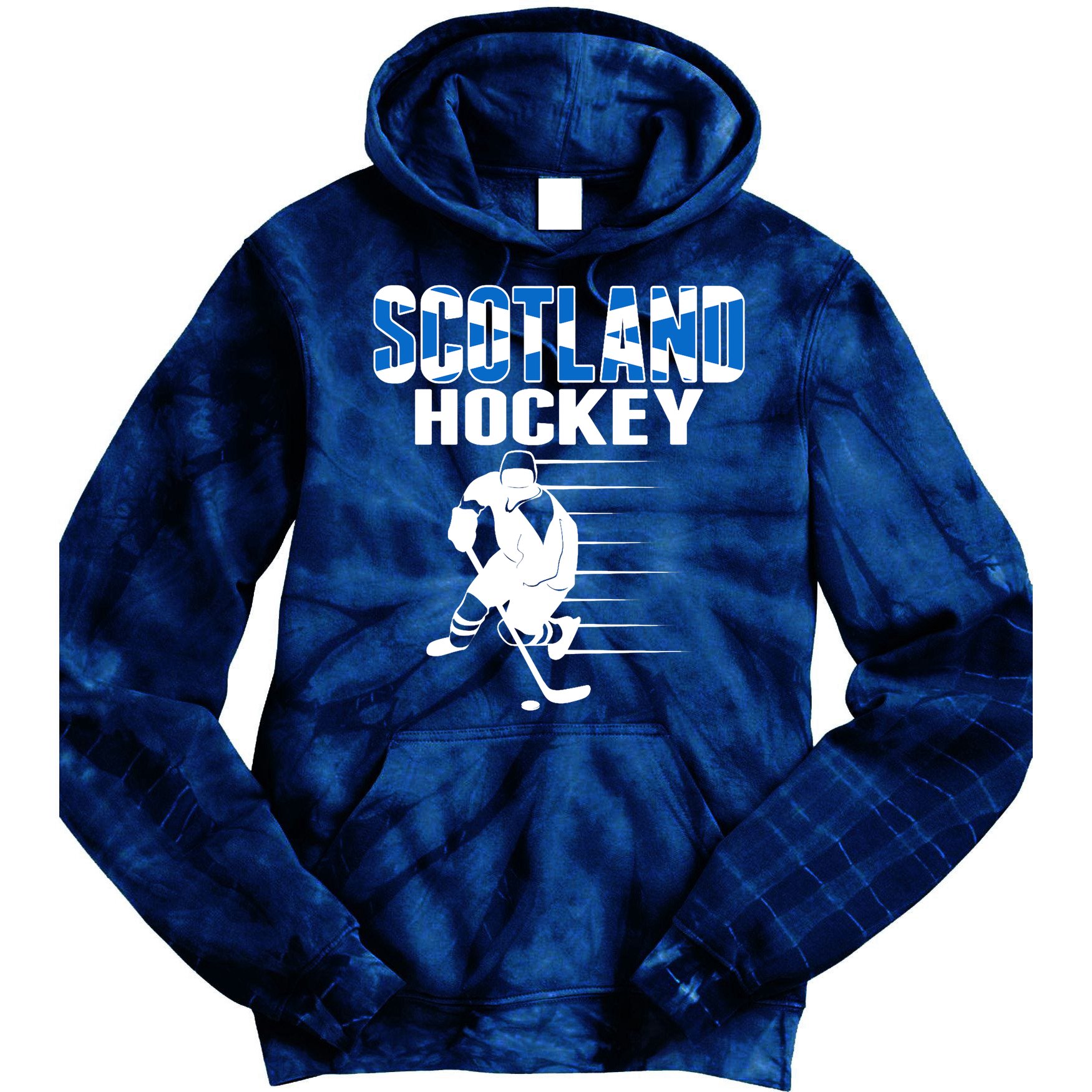 Scotland Ice Hockey Lovers Jersey Scottish Hockey Team Fans Premium Tie Dye Hoodie