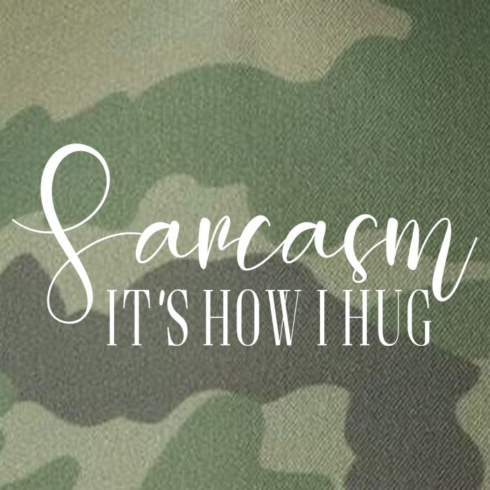 Sarcasm Is How I Hug Legacy Tie Dye Trucker Hat