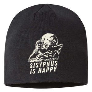 Sisyphus Is Happy Cool Sisyphus Sustainable Beanie