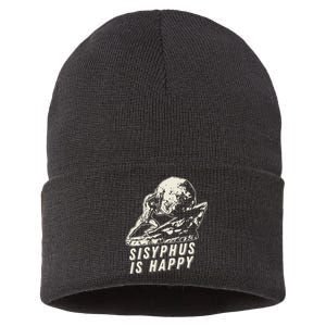 Sisyphus Is Happy Cool Sisyphus Sustainable Knit Beanie