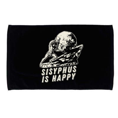 Sisyphus Is Happy Cool Sisyphus Microfiber Hand Towel