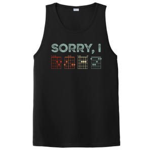 Sorry Idgaf Hidden Message Guitar Chords Music Note PosiCharge Competitor Tank