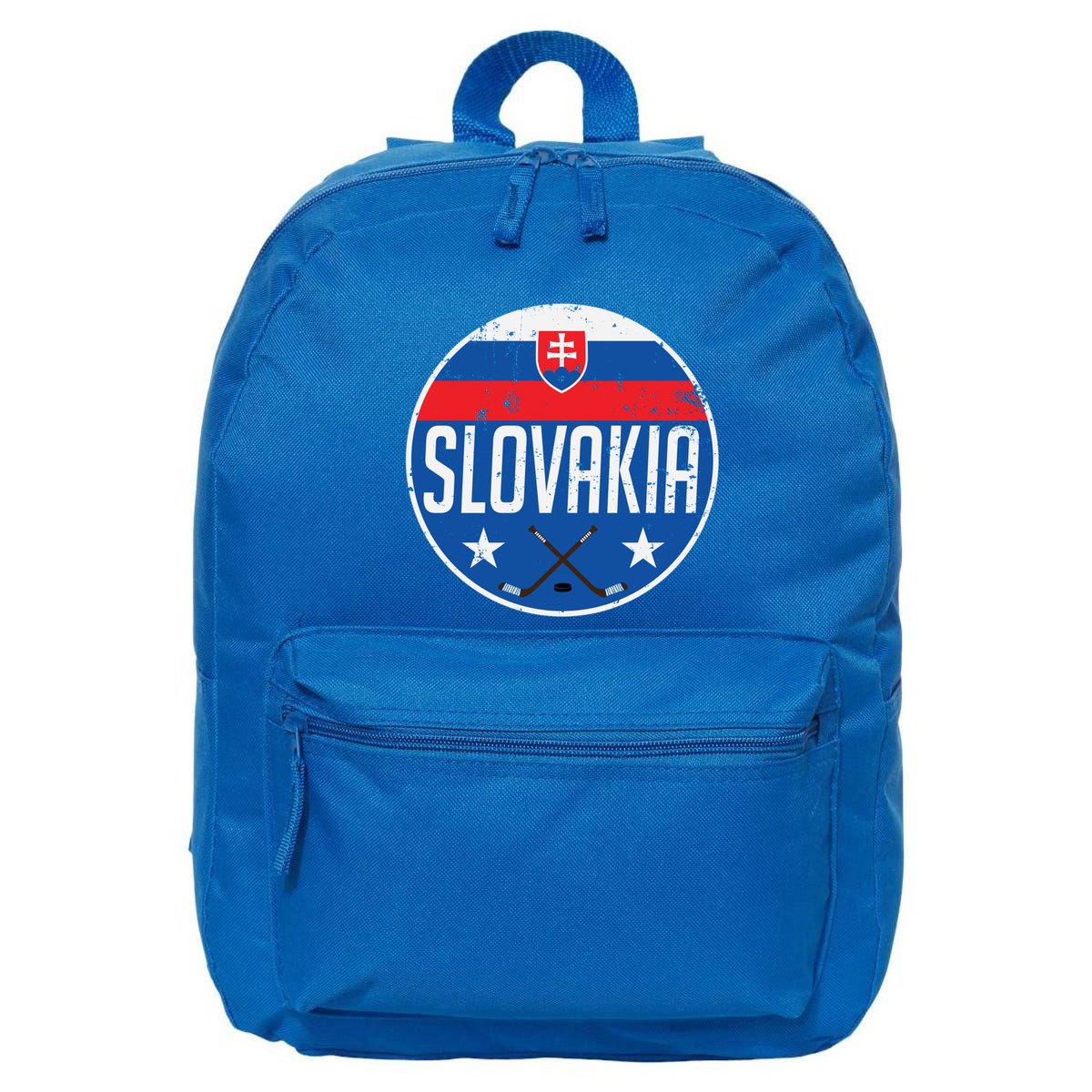 Slovakia Ice Hockey Flag Jersey Supporter Fan Gift 16 in Basic Backpack