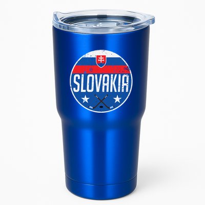 Slovakia Ice Hockey Flag Jersey Supporter Fan Gift Tumbler