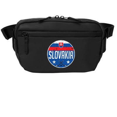 Slovakia Ice Hockey Flag Jersey Supporter Fan Gift Crossbody Pack