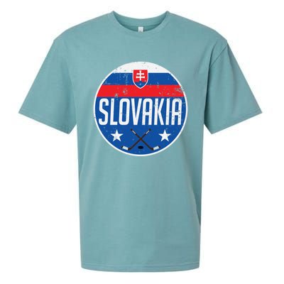 Slovakia Ice Hockey Flag Jersey Supporter Fan Gift Sueded Cloud Jersey T-Shirt