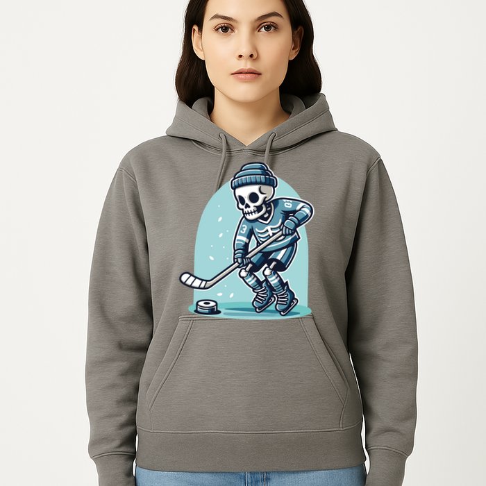 Skeleton Ice Hockey Hoodie
