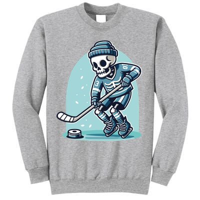 Skeleton Ice Hockey Sweatshirt