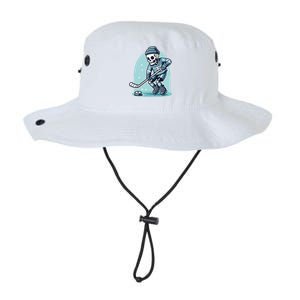 Skeleton Ice Hockey Legacy Cool Fit Booney Bucket Hat