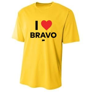 Shopbybravo I Heart Bravo Youth Performance Sprint T-Shirt