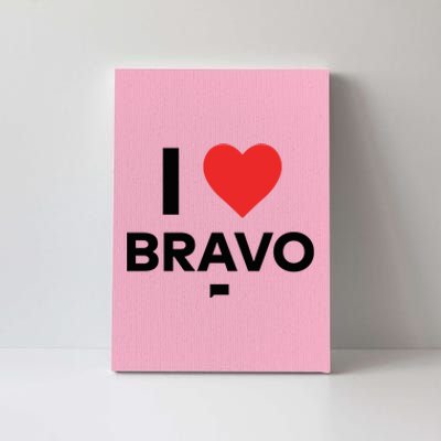 Shopbybravo I Heart Bravo Canvas