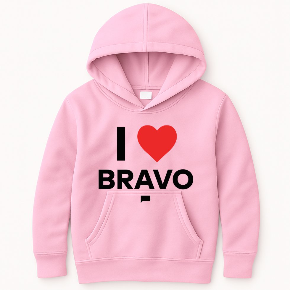 Shopbybravo I Heart Bravo Kids Hoodie