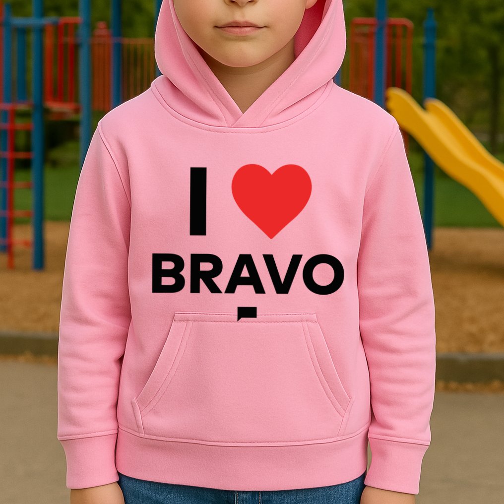 Shopbybravo I Heart Bravo Kids Hoodie