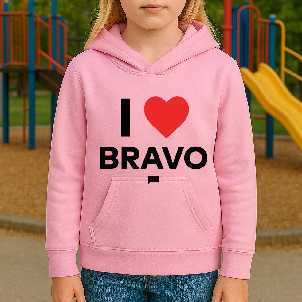 Shopbybravo I Heart Bravo Kids Hoodie