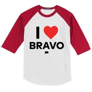 Shopbybravo I Heart Bravo Kids Colorblock Raglan Jersey