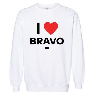 Shopbybravo I Heart Bravo Garment-Dyed Sweatshirt