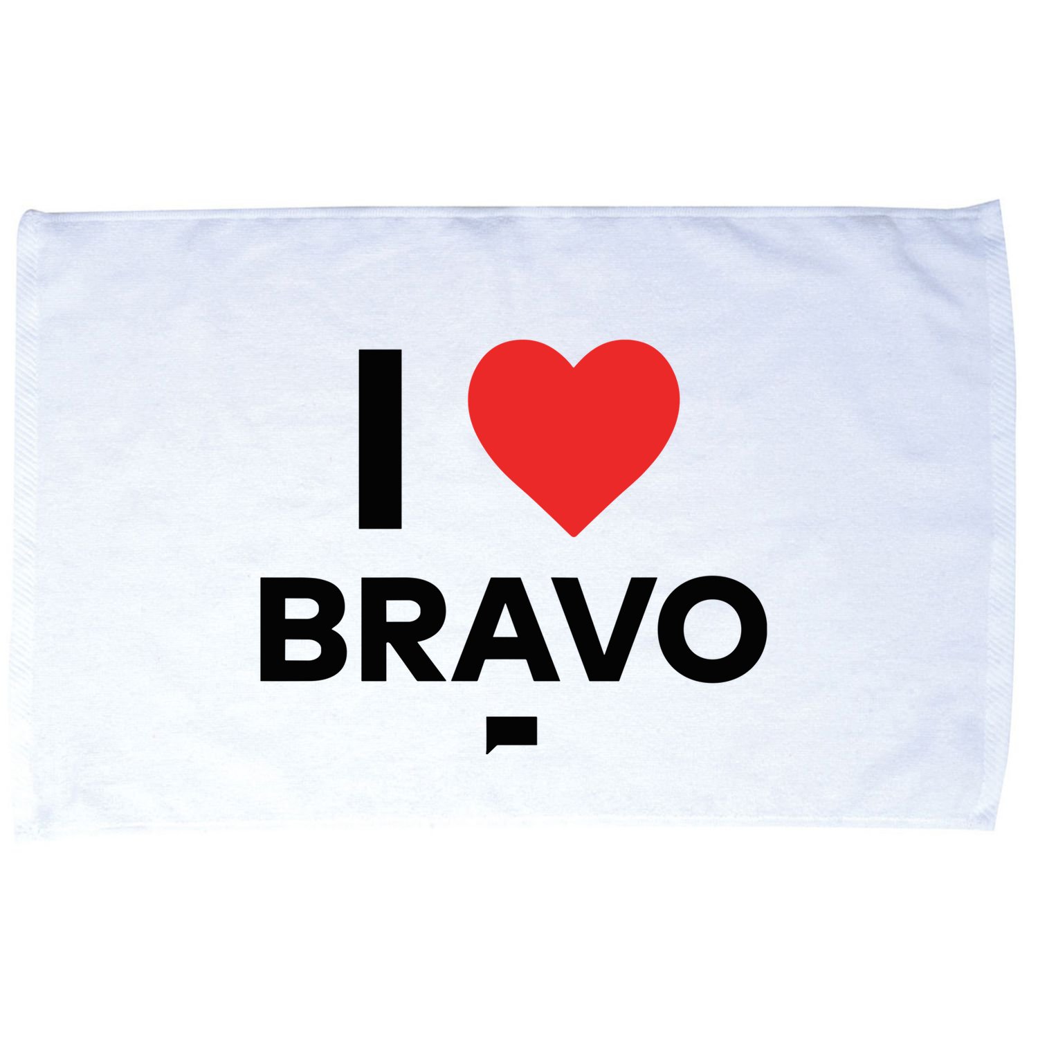 Shopbybravo I Heart Bravo Microfiber Hand Towel
