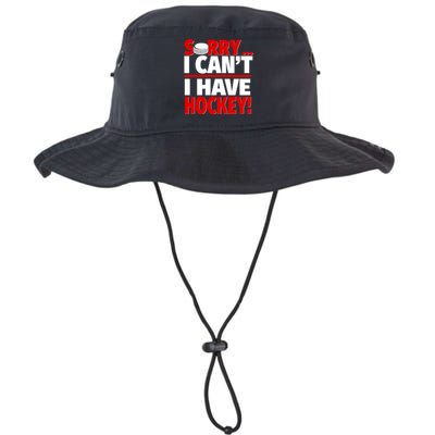 Sorry I Have Hockey Hockey Coach Or Hockey Player Gift Legacy Cool Fit Booney Bucket Hat