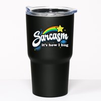 Sarcasm It's How I Hug Tumbler
