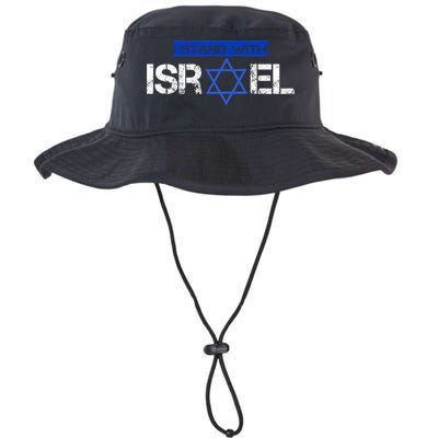 Support Israel I Stand With Israel Israeli Flag Bucket Hat