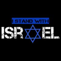 Support Israel I Stand With Israel Israeli Flag Kids T-Shirt