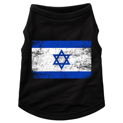 Support Israel I Stand With Israel Israeli Flag Doggie Tank