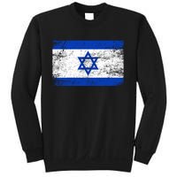 Support Israel I Stand With Israel Israeli Flag Sweatshirt