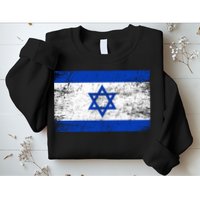 Support Israel I Stand With Israel Israeli Flag Sweatshirt