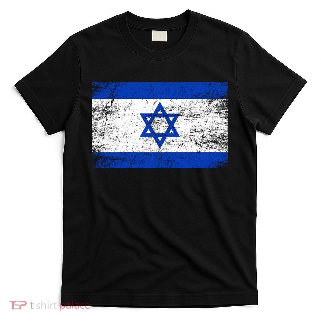Support Israel I Stand With Israel Israeli Flag T-Shirt